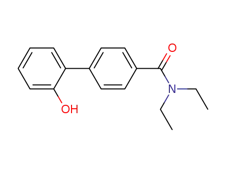 Molecular Structure of 356072-33-8 (N,N-Diethyl-4-(2-hydroxyphenyl)benzaMide)