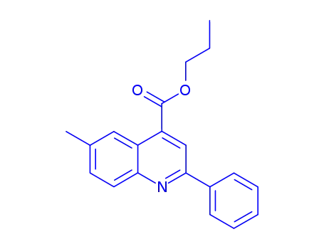 propyl 6-methyl-2-phenyl-4-quinolinecarboxylate