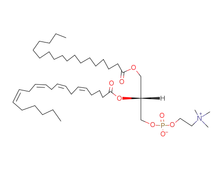 Molecular Structure of 18892-74-5 (1-stearoyl-2-arachidonylphosphatidylcholine)