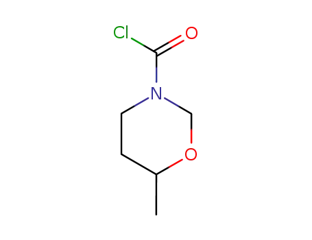 Molecular Structure of 35627-13-5 (2H-1,3-Oxazine-3(4H)-carbonyl chloride, dihydro-6-methyl- (9CI))