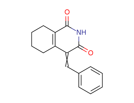 1,3(2H,4H)-Isoquinolinedione,5,6,7,8-tetrahydro-4-(phenylmethylene)- cas  35423-09-7