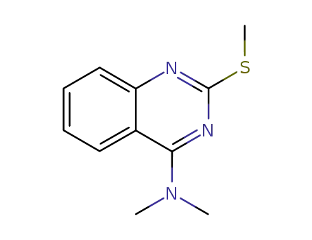 N,N-dimethyl-2-(methylsulfanyl)-4-quinazolinamine