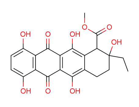 2-에틸-1,2,3,4,6,11-헥사히드로-2,5,7,10,12-펜타히드록시-6,11-디옥소-1-나프타센카르복실산 메틸 에스테르