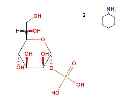(D-Glycero-a-D-manno-heptopyranosyl)-dihydogenphosphate, Cyclohexylammonium Salt