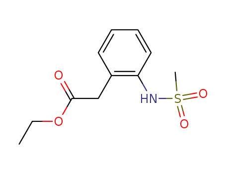 에틸 2-(메틸설포나미도)페닐아세테이트