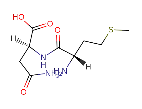 Molecular Structure of 36261-61-7 (H-MET-ASN-OH)