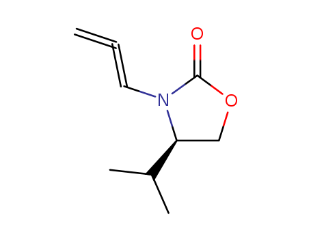 2-Oxazolidinone,4-(1-methylethyl)-3-(1,2-propadienyl)-,(4S)-(9CI)