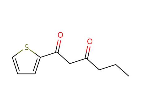 Molecular Structure of 35847-09-7 (1-(thiophen-2-yl)hexane-1,3-dione)