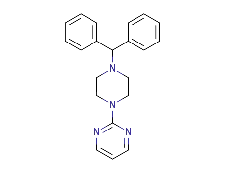 2-(4-Diphenylmethyl-1-piperazinyl)pyrimidine