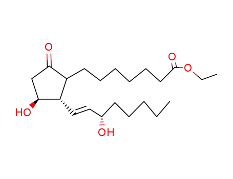 Molecular Structure of 35900-16-4 (PROSTAGLANDIN E1 ETHYL ESTER)