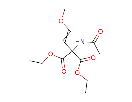 Ethyl 2-acetamido-2-ethoxycarbonyl-4-methoxybut-3-enoat