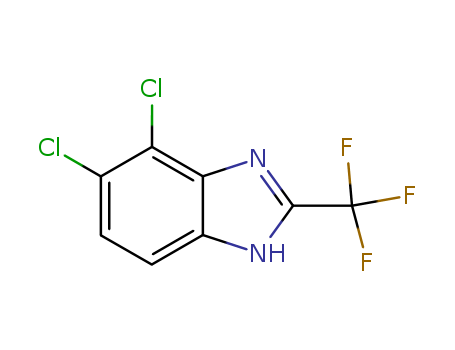 1H-Benzimidazole,6,7-dichloro-2-(trifluoromethyl)-