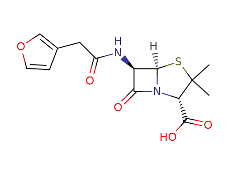 Molecular Structure of 35987-91-8 (3-furylmethylpenicillin)