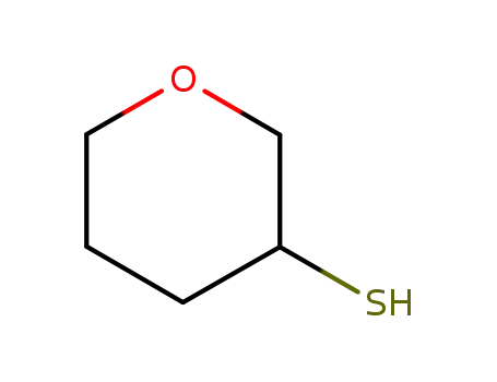 Molecular Structure of 35890-62-1 (2H-Pyran-3-thiol,tetrahydro-(9CI))