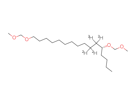 (R)-[6,6,7,7,-2H<sub>4</sub>]-5-methoxymethyloxy-17,19-dioxaeicosane