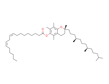 9,12-Octadecadienoicacid (9Z,12Z)-,(2R)-3,4-dihydro-2,5,7,8-tetramethyl-2-[(4R,8R)-4,8,12-trimethyltridecyl]-2H-1-benzopyran-6-ylester, rel-