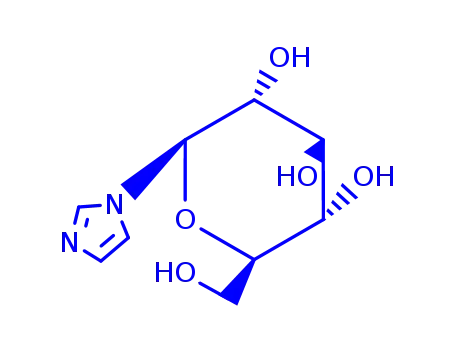 Molecular Structure of 61425-05-6 (1-hexopyranosyl-1H-imidazole)