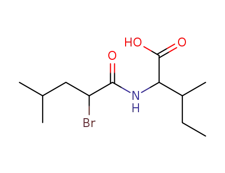 Molecular Structure of 909874-75-5 (<i>N</i>-(2-bromo-4-methyl-valeryl)-isoleucine)