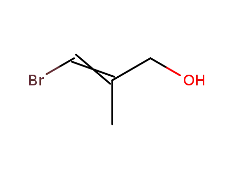 Molecular Structure of 89089-31-6 (3-BroMo-2-Methyl-2-propen-1-ol
(E/Z Mixture))