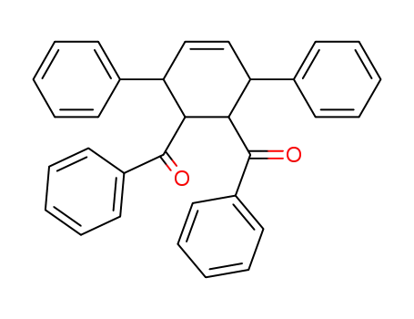 Molecular Structure of 3586-64-9 ((3,6-diphenylcyclohex-4-ene-1,2-diyl)bis(phenylmethanone))