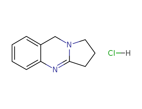 Pyrrolo[2,1-b]quinazoline,1,2,3,9-tetrahydro-, hydrochloride (1:1)