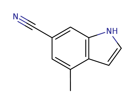 4-Methyl-1H-indole-6-carbonitrile