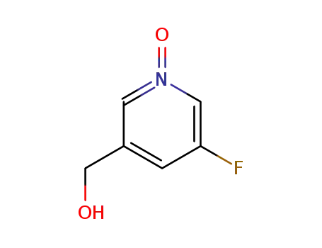 3-Pyridinemethanol, 5-fluoro-, 1-oxide (9CI)