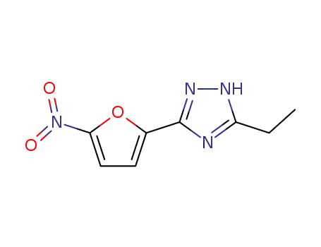 3-エチル-5-(5-ニトロ-2-フラニル)-1H-1,2,4-トリアゾール