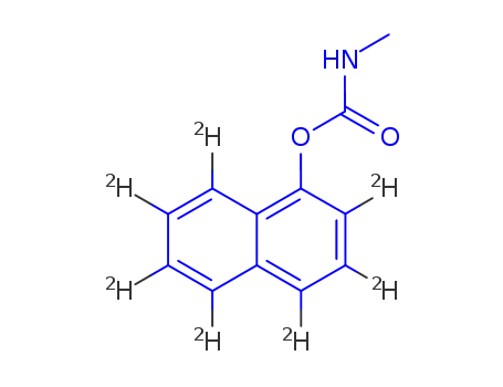 Molecular Structure of 362049-56-7 (CARBARYL-D7 (NAPHTHYL-D7))