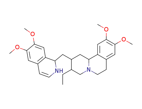 Molecular Structure of 3570-25-0 (DEHYDROEMETINE)