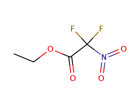 Molecular Structure of 680-69-3 (ethyl 2,2-difluoro-2-nitroacetate)