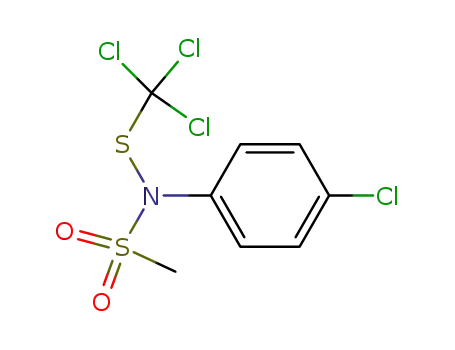 N-(4-Chlorophenyl)-N-((trichloromethyl)thio)methanesulfonamide