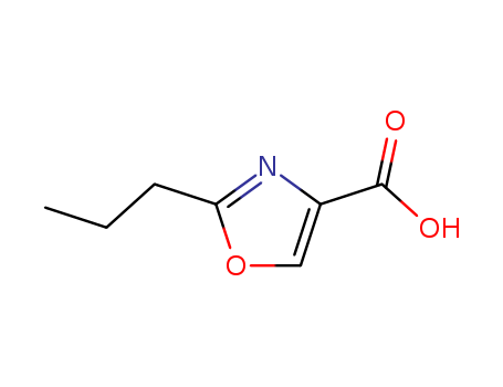 2-Propyl-4-oxazolecarboxylic Acid