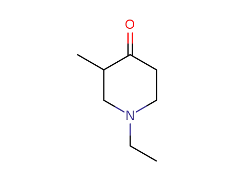 Molecular Structure of 3612-16-6 (1-Ethyl-3-methyl-4-piperidone)