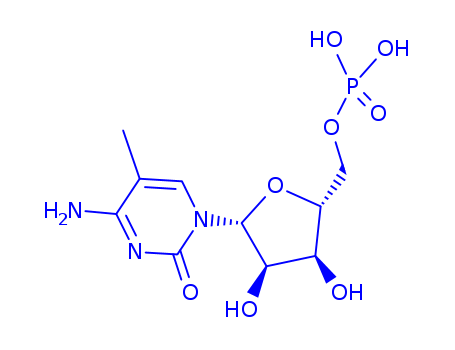 Cytidine, 5-methyl-, 5'-(dihydrogen phosphate) (8CI)