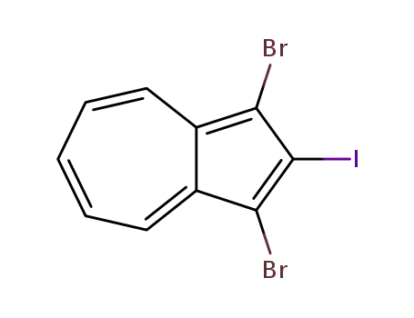 1,3-dibromo-2-iodoazulene