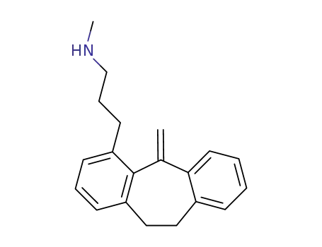 DIBENZO(a,d)CYCLOHEPTENE-4-PROPYLAMINE, 10,11-DIHYDRO-N-METHYL-5-METHYLENE-