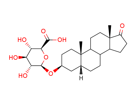 b-D-Glucopyranosiduronic acid, (3a,5b)-17-oxoandrostan-3-yl cas  3602-09-3