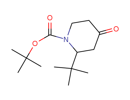 1-Piperidinecarboxylicacid, 2-(1,1-dimethylethyl)-4-oxo-, 1,1-dimethylethyl ester