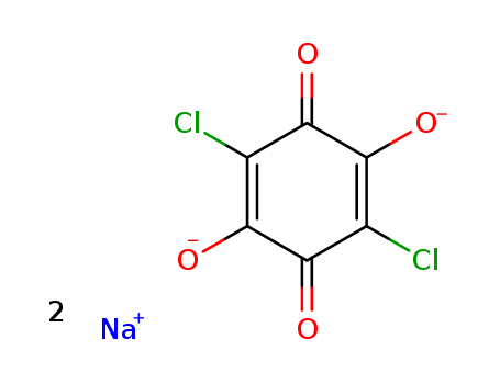 2,5-Cyclohexadiene-1,4-dione,2,5-dichloro-3,6-dihydroxy-, sodium salt (1: )