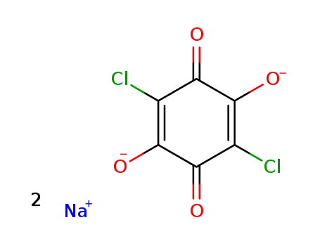 2,5-Cyclohexadiene-1,4-dione, 2,5-dichloro-3,6-dihydroxy-, disodium salt
