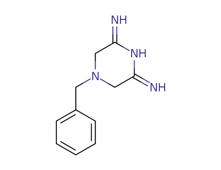 6-아미노-4-(페닐메틸)-2,3,4,5-테트라히드로피라진-2-이민