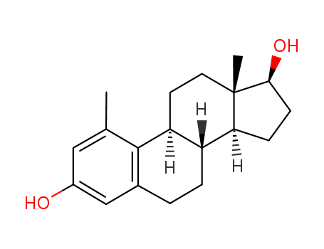 Estra-1,3,5(10)-triene-3,17-diol,1-methyl-, (17b)- cas  3597-38-4