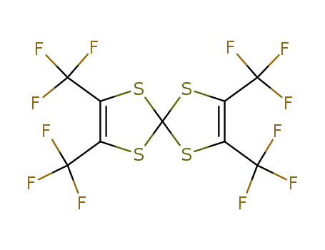 4,4',5,5'-Tetrakis(trifluormethyl)-2,2'-spirobi<1,3-dithiol>