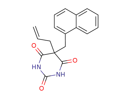 5-알릴-5-(1-나프틸메틸)바르비투르산