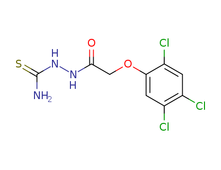 Aceticacid, 2-(2,4,5-trichlorophenoxy)-, 2-(aminothioxomethyl)hydrazide