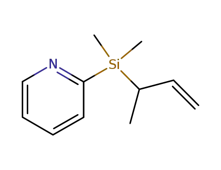 3-<dimethyl(2-pyridyl)silyl>-1-butene
