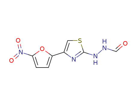 Formic acid,2-[4-(5-nitro-2-furanyl)-2-thiazolyl]hydrazide