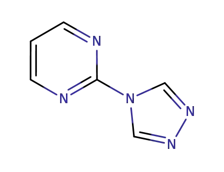 Pyrimidine, 2-(4H-1,2,4-triazol-4-yl)- (9CI)