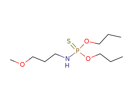 Molecular Structure of 35812-35-2 (O,O-dipropyl (3-methoxypropyl)phosphoramidothioate)